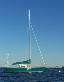 Walkabout on her mooring