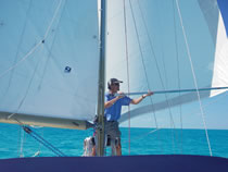 Down wind in the Bahamas